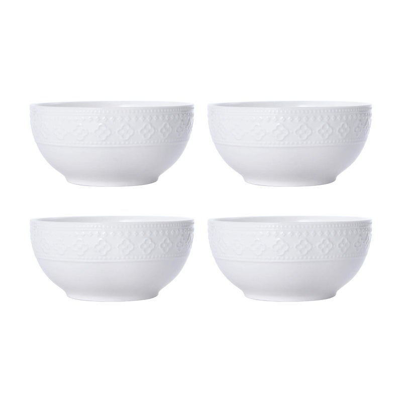 Pfaltzgraff Haisley 12-Piece Dinnerware Set, White - Image 5